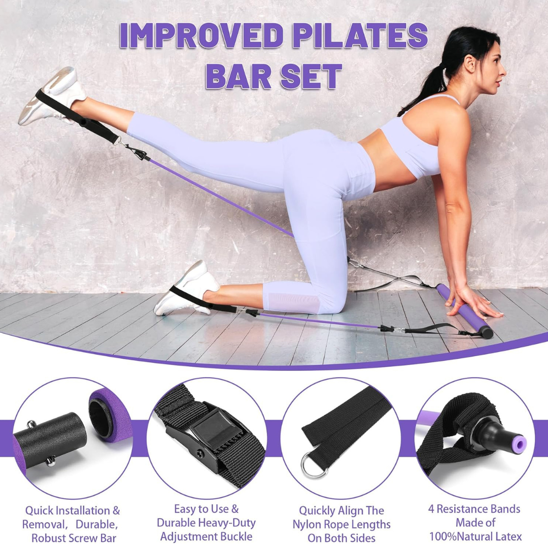 Multifunctional Stretched Pilates Bar - Was 90 NOW 44.99!