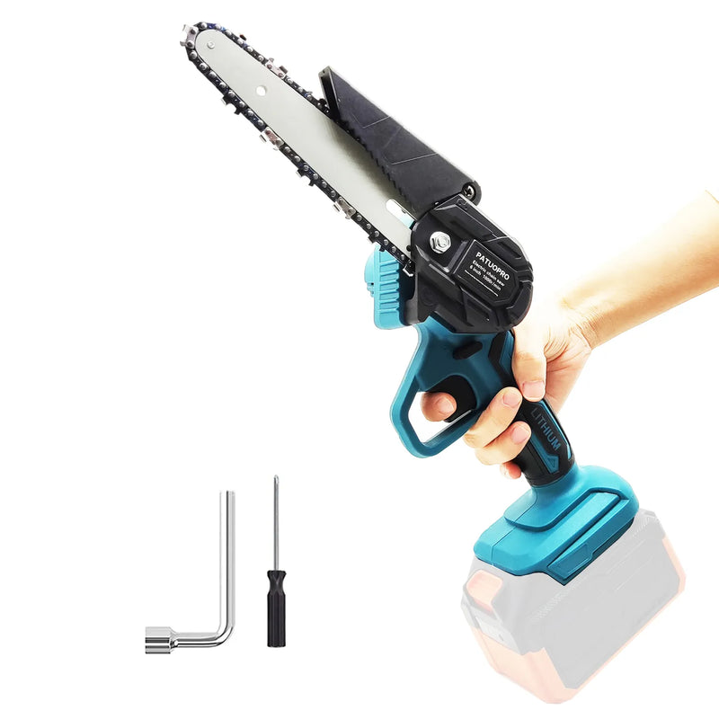 6 inch Cordless Electric Mini Pruning Chainsaw- 50% OFF Your New Favorite Pruning Tool – Limited Time Only!